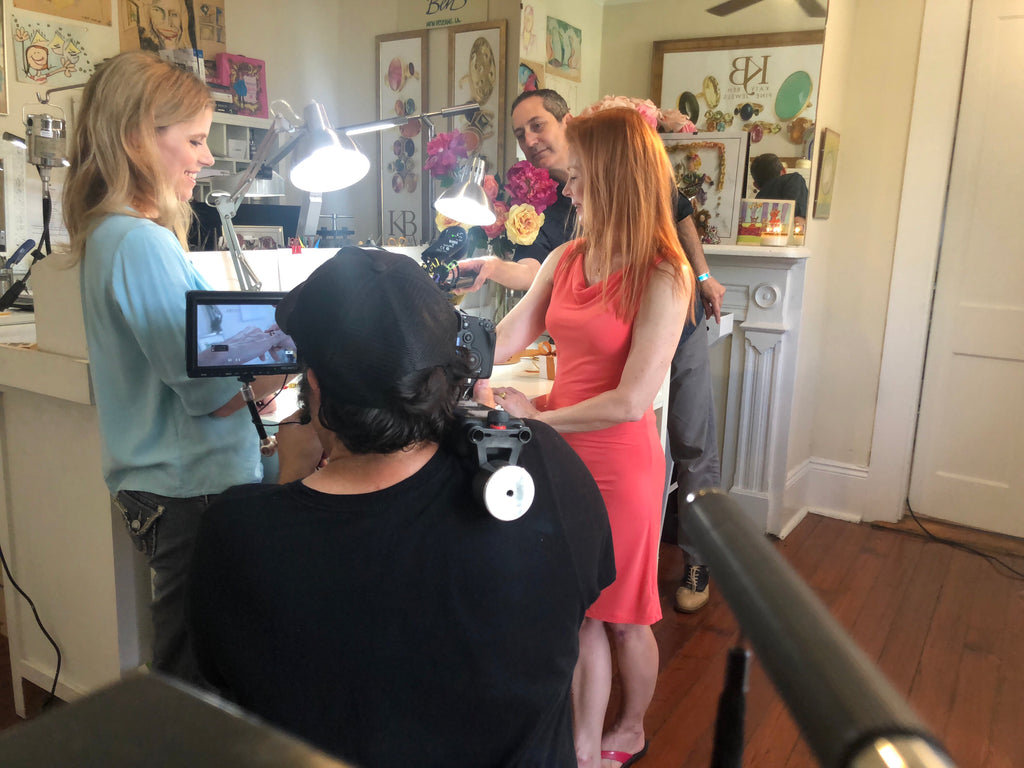 In production - my website video!