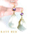 Mila Amethyst and Mother of Pearl Earrings