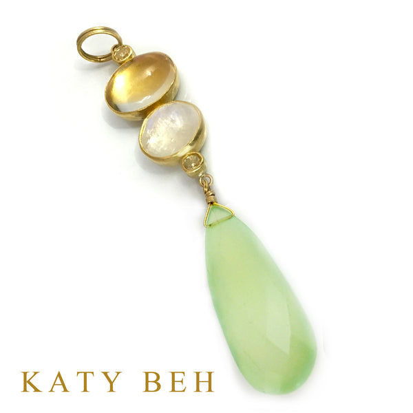 Pendant - Katy Beh 22k Gold Handmade Jewelry New Orleans
