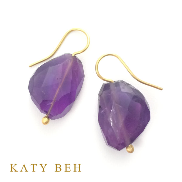 Earrings - Katy Beh 22k Gold Handmade Jewelry New Orleans