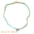 Bunny Blue Topaz & Peruvian Opal Necklace
