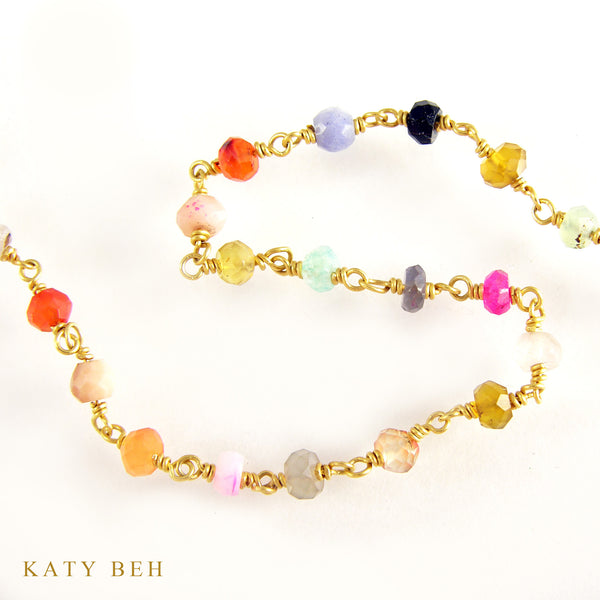 Necklaces - Katy Beh 22k Gold Handmade Jewelry New Orleans