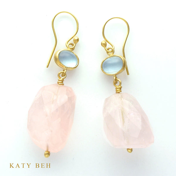 Earrings - Katy Beh 22k Gold Handmade Jewelry New Orleans