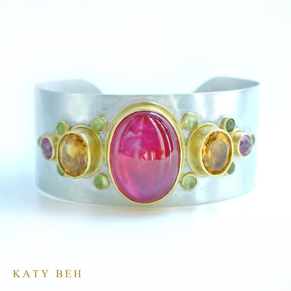 Bracelets - Katy Beh 22k Gold Handmade Jewelry New Orleans