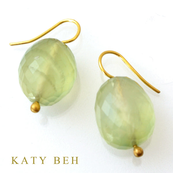 Earrings - Katy Beh 22k Gold Handmade Jewelry New Orleans