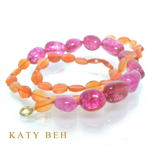 Necklaces - Katy Beh 22k Gold Handmade Jewelry New Orleans