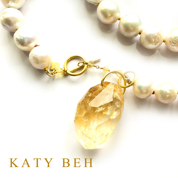 Emma Citrine Pendant