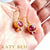 Lula Pink Topaz and Pink Sapphire Earrings