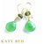 Nell Peridot and Green Chrysoprase Earrings
