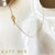 22k Yellow Gold Open Chain with Handmade Clasp 18"