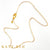 22k Yellow Gold Open Chain with Handmade Clasp 18"