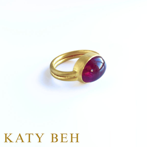 Trudy Rubellite Ring