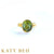 Kai Olive Tourmaline Ring