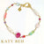 Antonais Fancy Gemstone and Biwa Pearl Bracelet