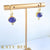 Cordelia Tanzanite and Diamond Earrings