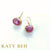Catalina Blush Topaz Earrings