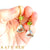 Cleo Peridot and Green Amethyst Earrings
