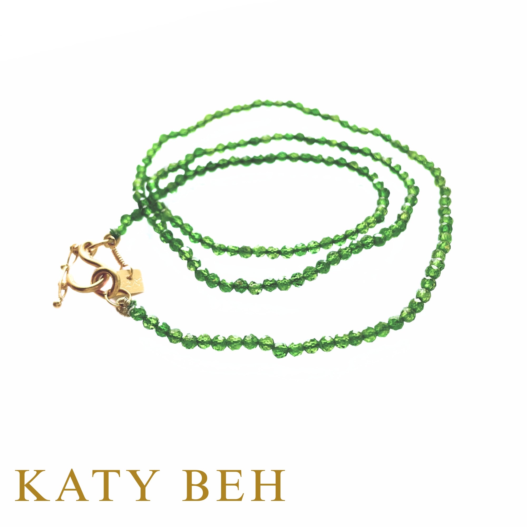 Emmaline Chrome Diopside Necklace