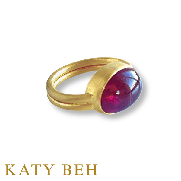 Trudy Rubellite Ring