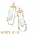 Gabby Fancy Gemstone Mix and White Moonstone Earrings