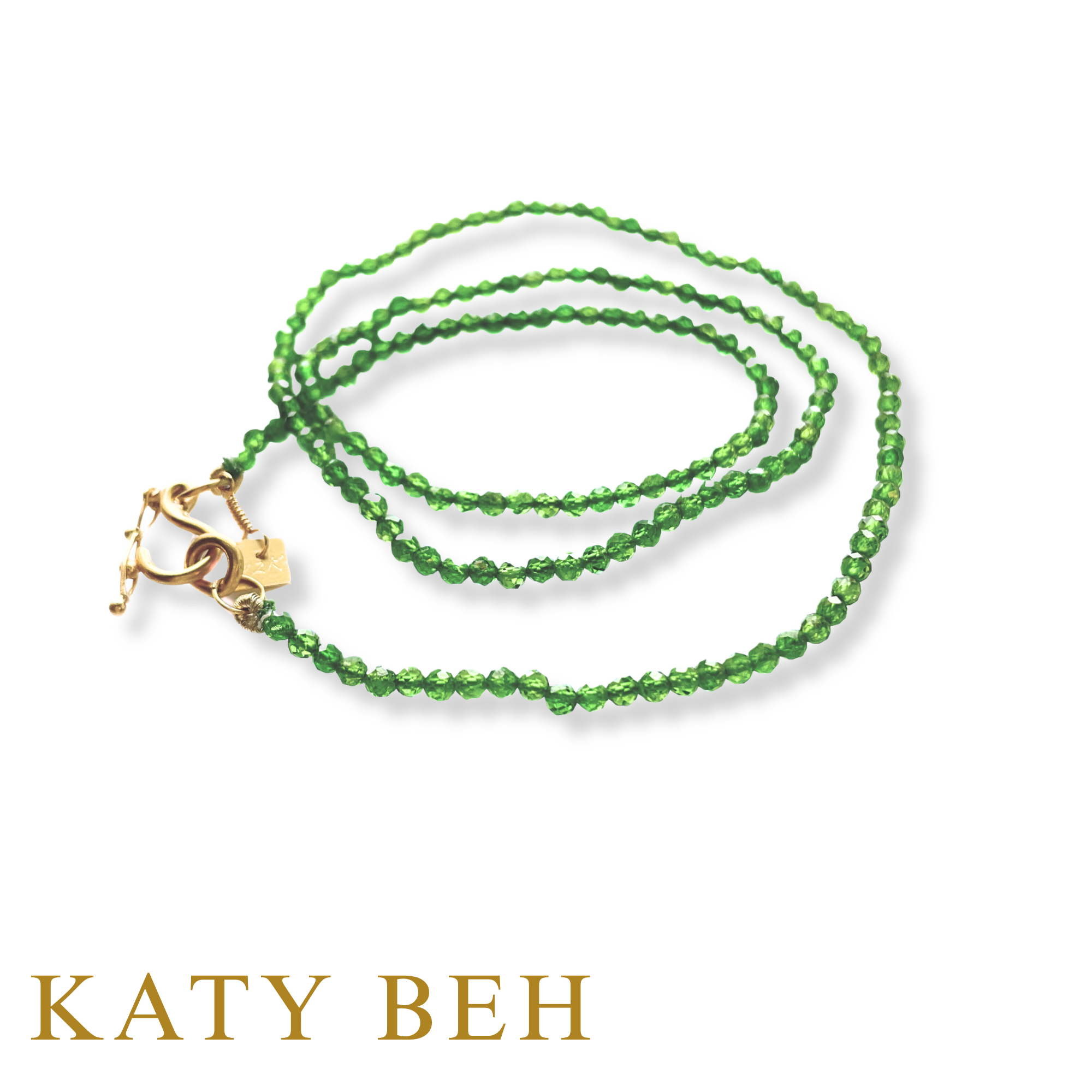 Emmaline Chrome Diopside Necklace