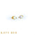 Janelle White Topaz and Diamond Stud Earrings
