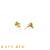 Janelle White Topaz and Diamond Stud Earrings