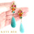 Scarlett Fancy Gemstone Earrings