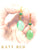 Ruth Apatite and Chrysoprase Earrings