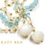 Sasi Aquamarine and Rainbow Moonstone Lariat Necklace