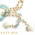 Sasi Aquamarine and Rainbow Moonstone Lariat Necklace