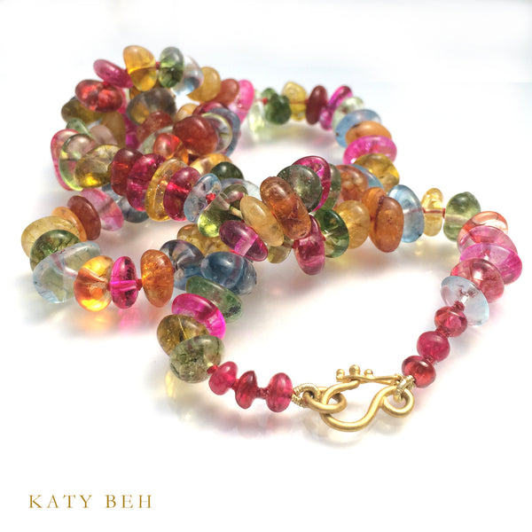 Necklaces - Katy Beh 22k Gold Handmade Jewelry New Orleans