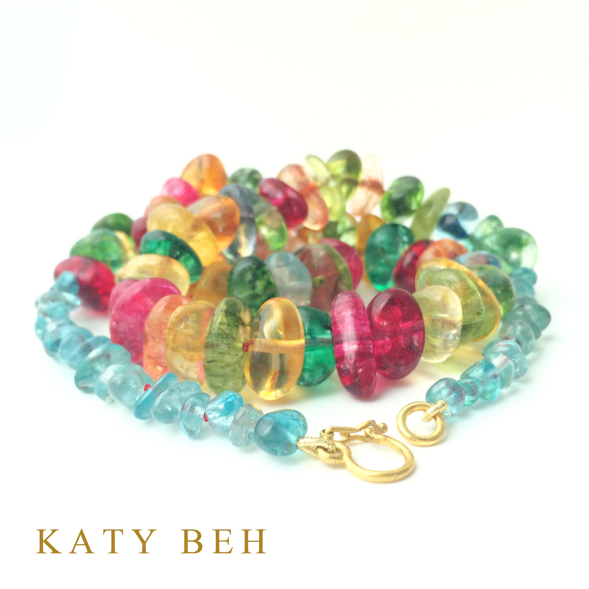 Necklaces - Katy Beh 22k Gold Handmade Jewelry New Orleans