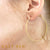 22k Gold 2 x 1 Hoop Earrings