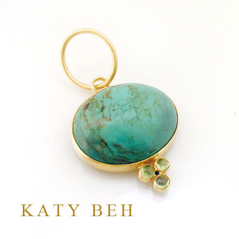 Pendant - Katy Beh 22k Gold Handmade Jewelry New Orleans