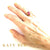 Addison Rubellite Ring