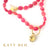 Andie Hot Pink Quartz Necklace