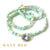 Bunny Blue Topaz & Peruvian Opal Necklace