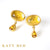 Chloe Citrine and Yellow Sapphire Earrings