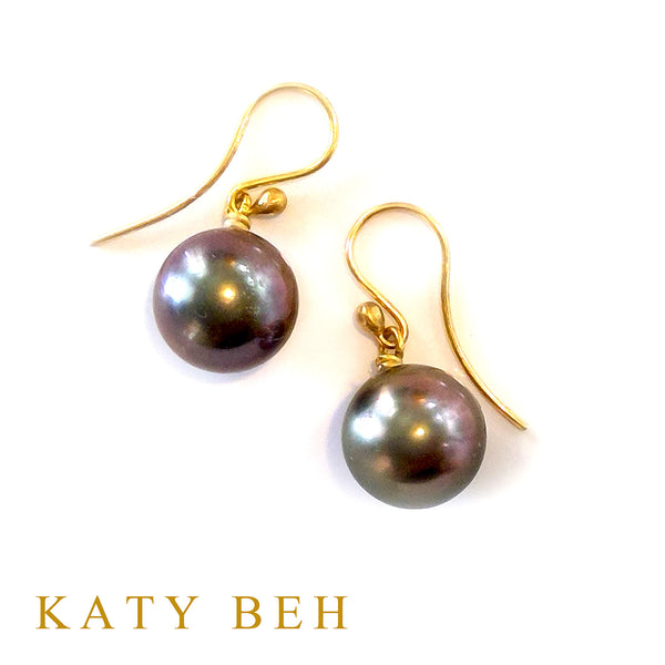 Christina Tahitian South Sea Pearl Earrings