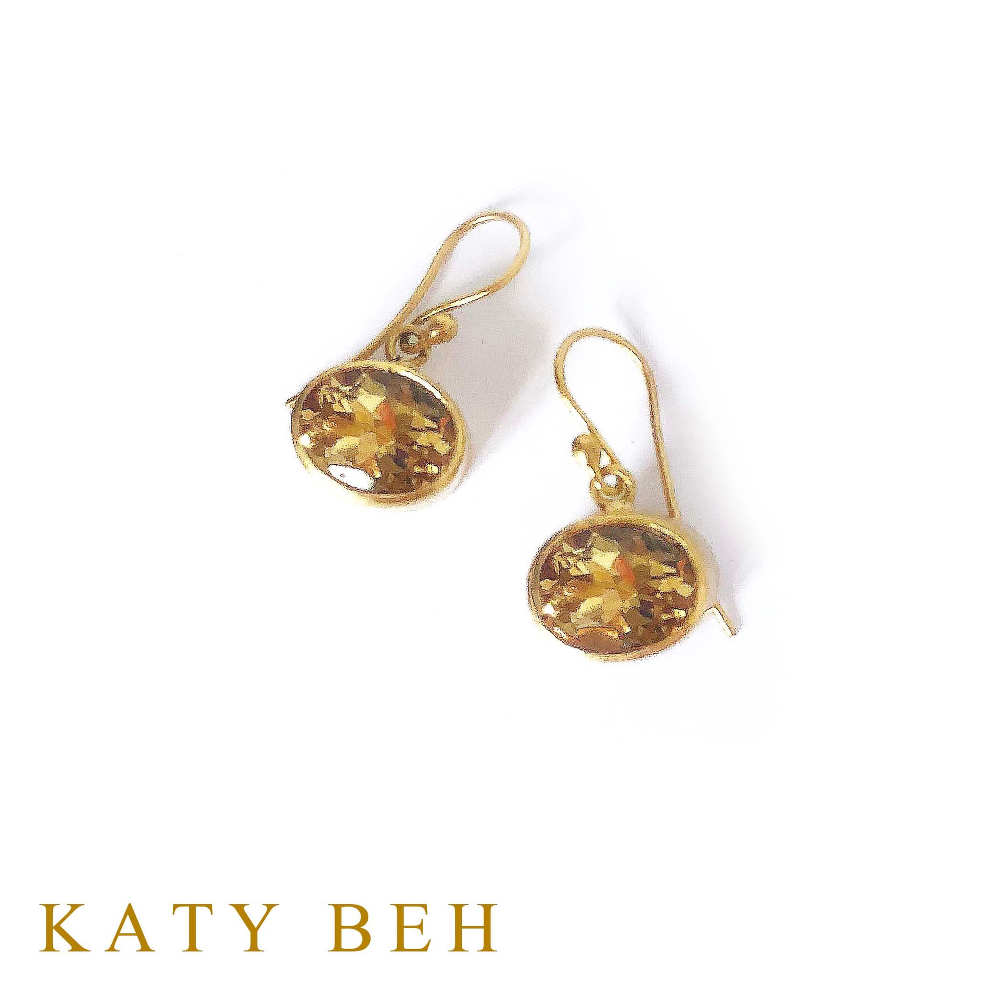 Clementine Citrine Earrings