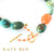 Cora Turquoise & Carnelian Necklace
