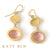 Earrings - Katy Beh 22k Gold Handmade Jewelry New Orleans