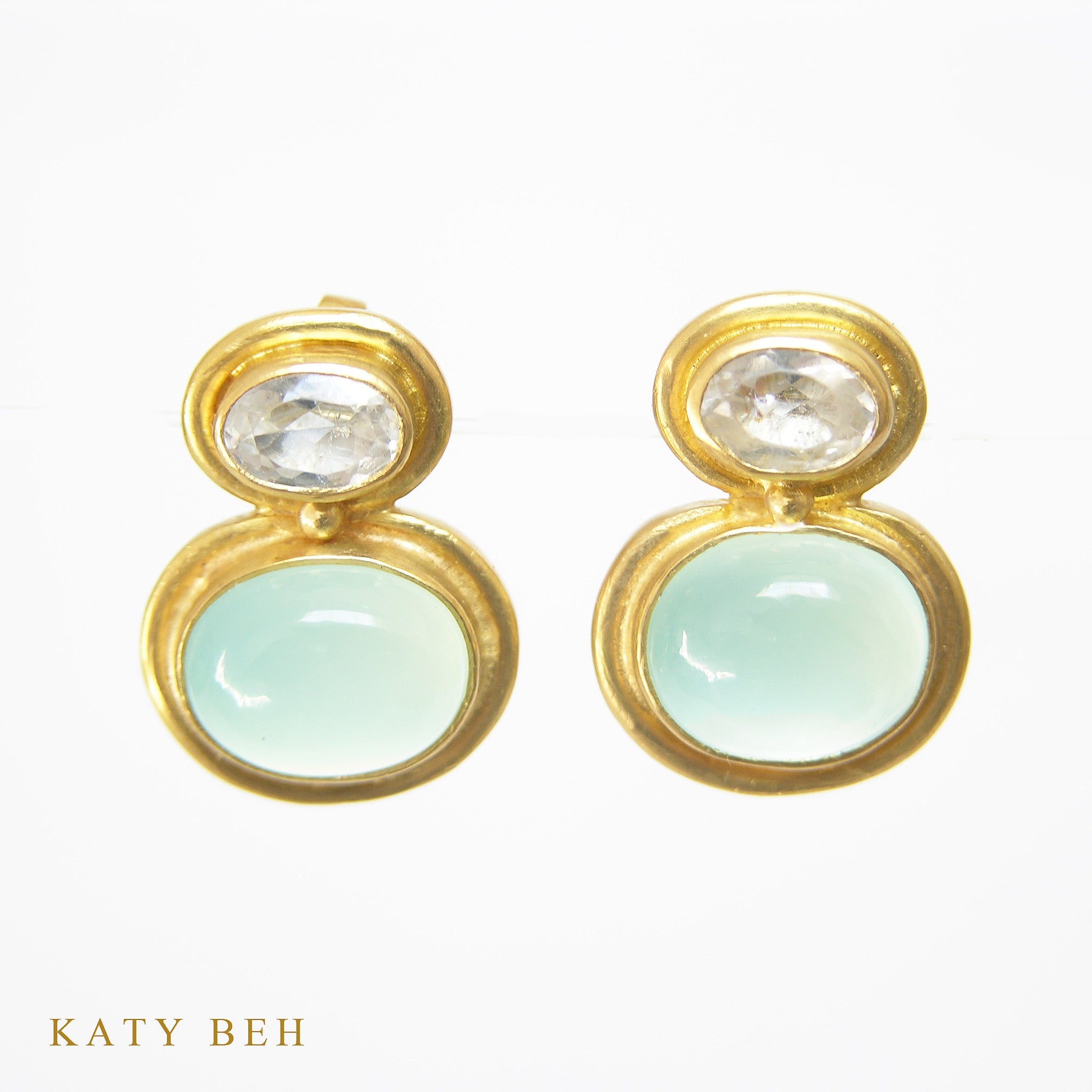 Earrings - Katy Beh 22k Gold Handmade Jewelry New Orleans