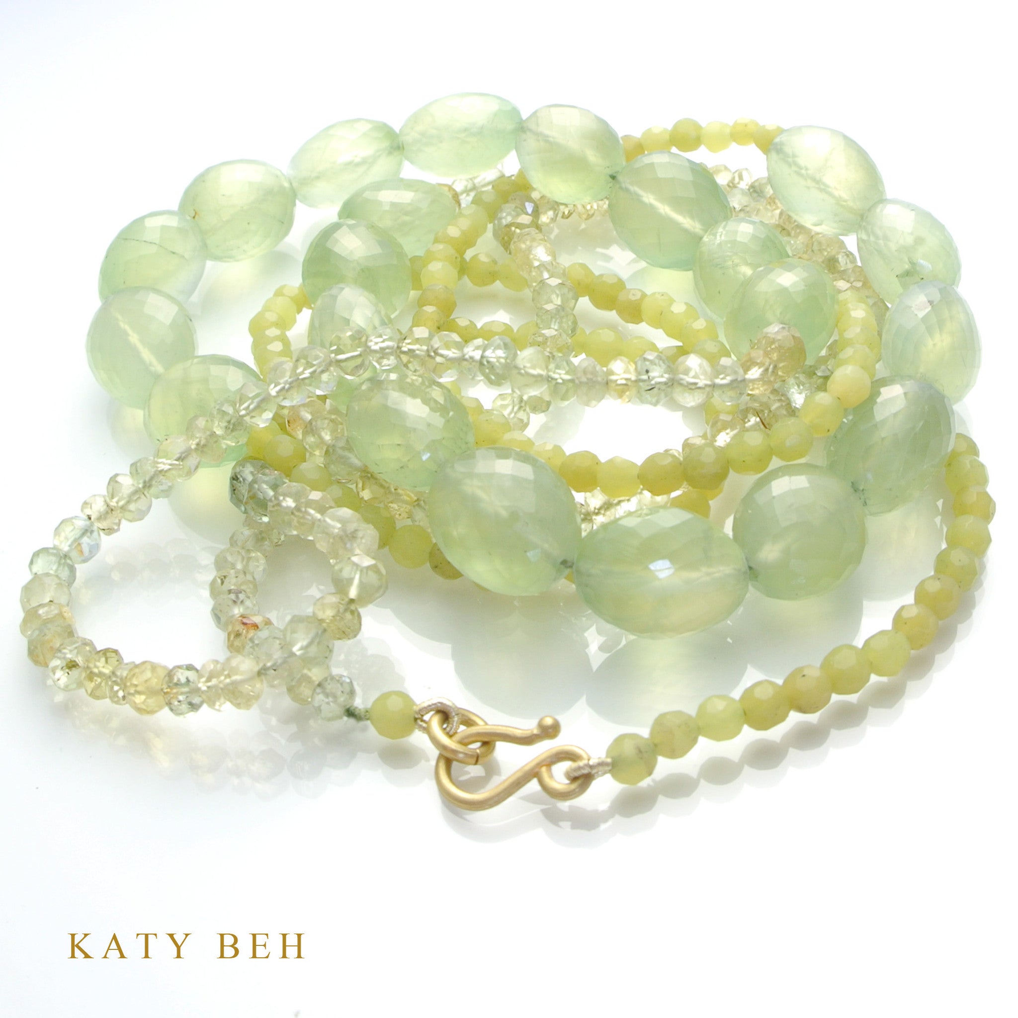 Necklaces - Katy Beh 22k Gold Handmade Jewelry New Orleans
