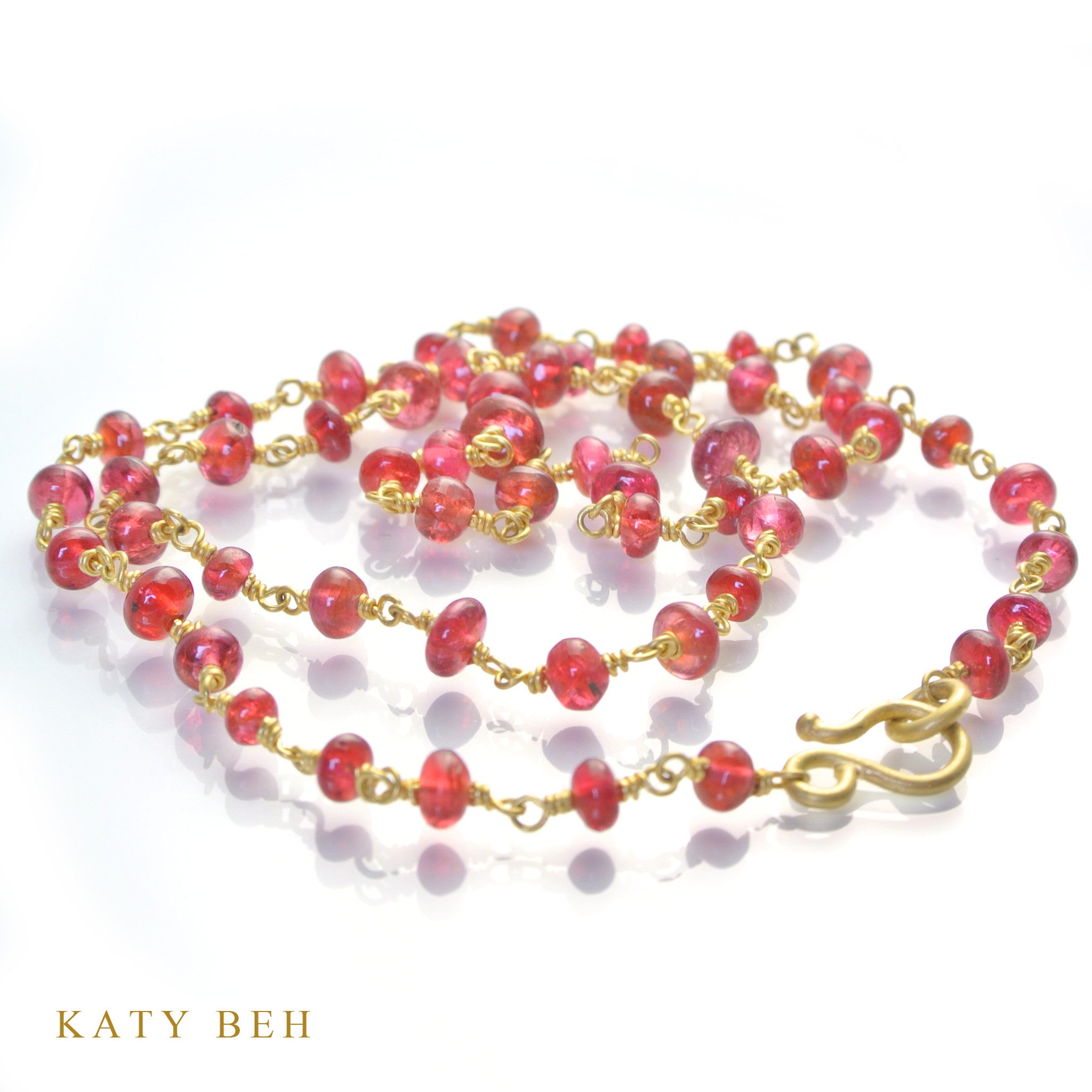 Necklaces - Katy Beh 22k Gold Handmade Jewelry New Orleans