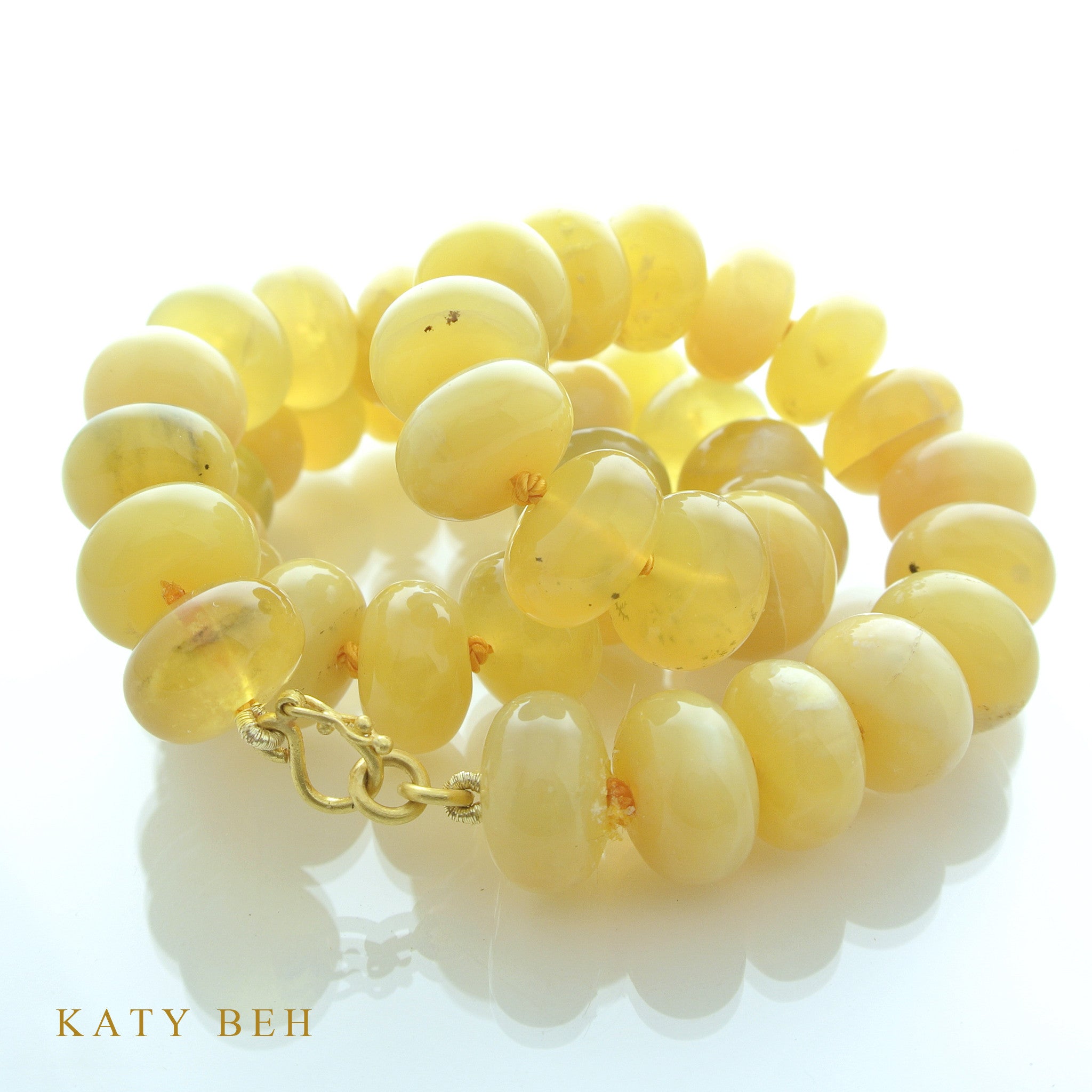 Necklaces - Katy Beh 22k Gold Handmade Jewelry New Orleans