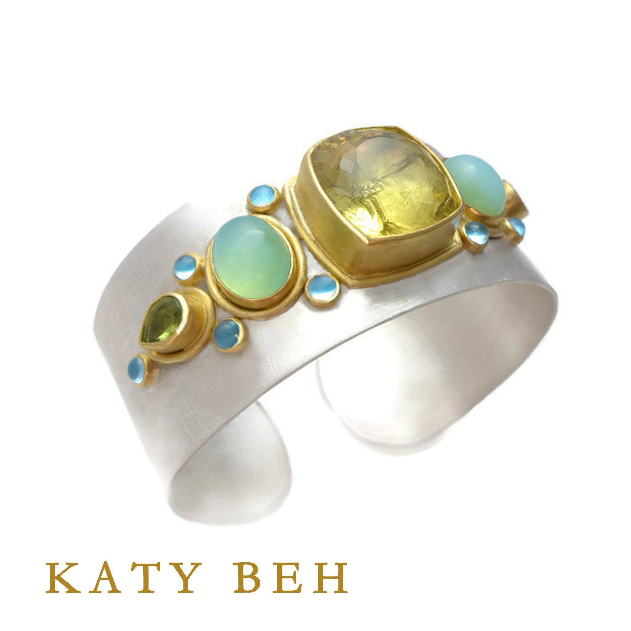 Bracelets - Katy Beh 22k Gold Handmade Jewelry New Orleans
