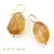 Earrings - Katy Beh 22k Gold Handmade Jewelry New Orleans