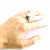 Danielle Blue Opal and Chrome Diopside Ring